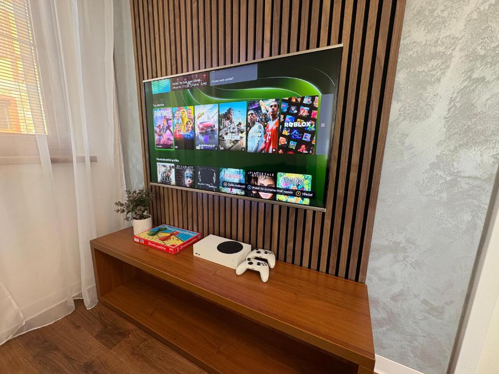 TV a Xbox v obývačke