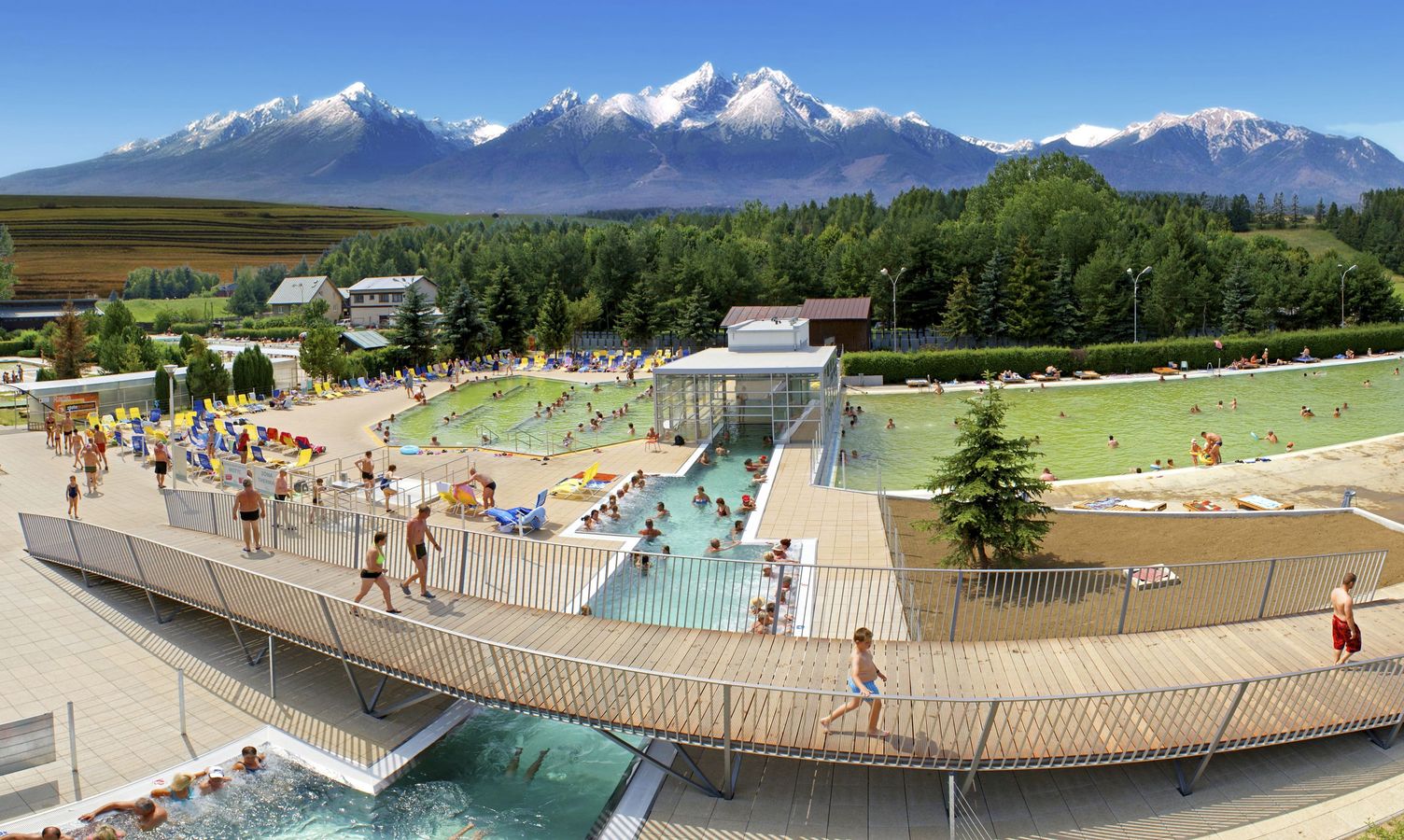 Thermal Park Vrbov v lete