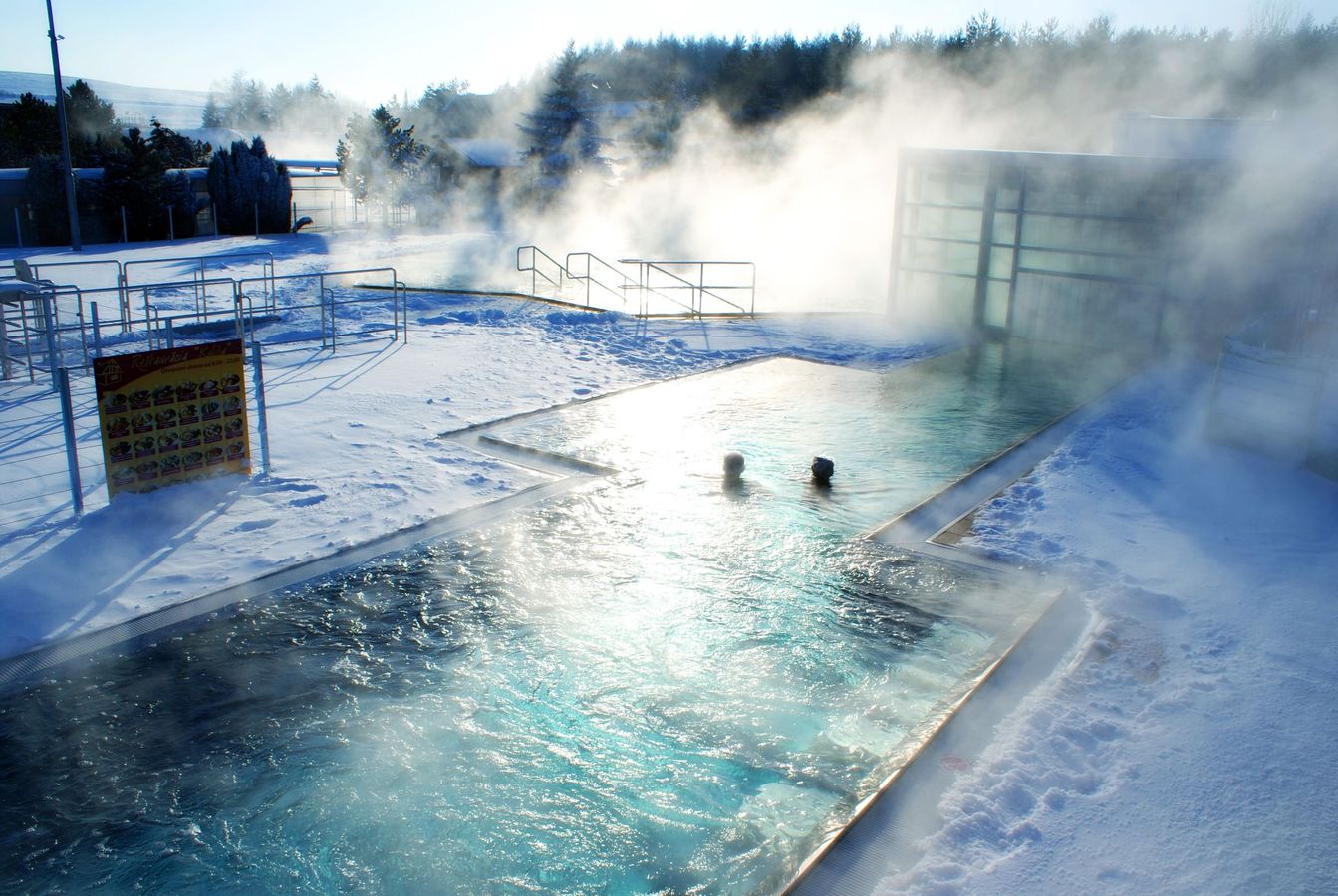 Thermal Park Vrbov v zime
